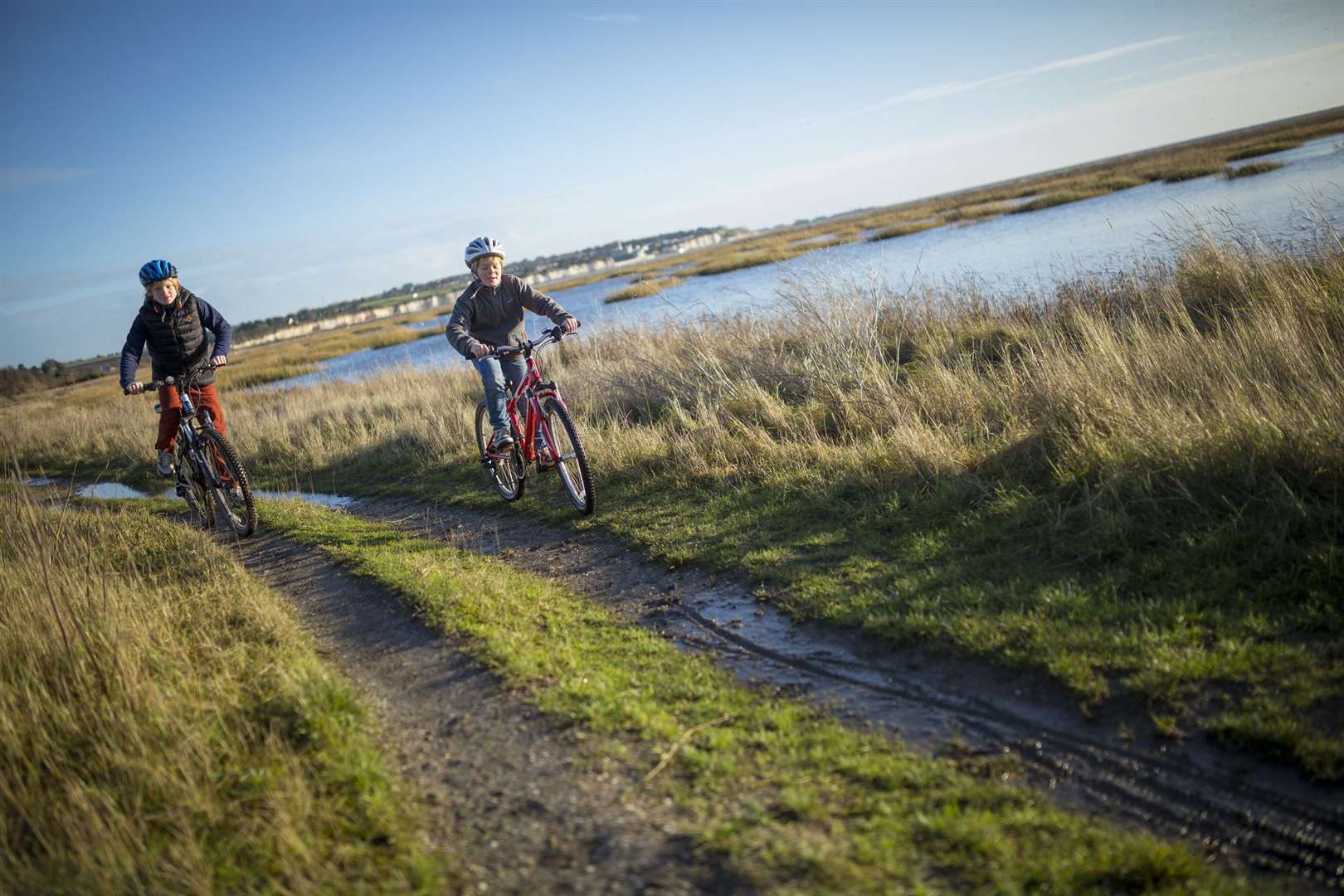 The Viking Coastal Trail provides a picturesque cycle along the coast