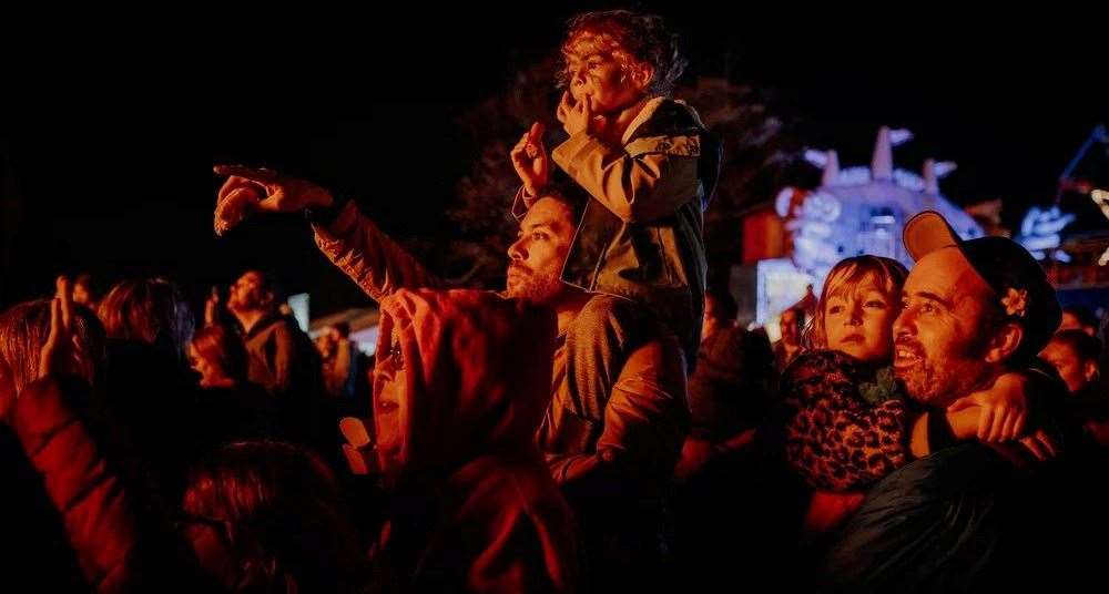 Families will flock to Quex Park for a night of spectacular live performances and colourful fireworks. Picture: Quex Park