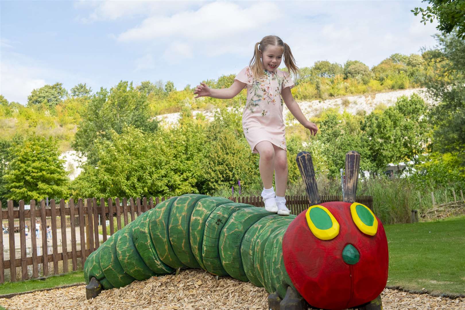 Don't miss The Hungry Caterpillar sculpture at Bluewater