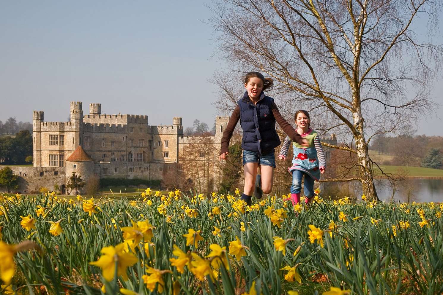 Leeds Castle at Easter