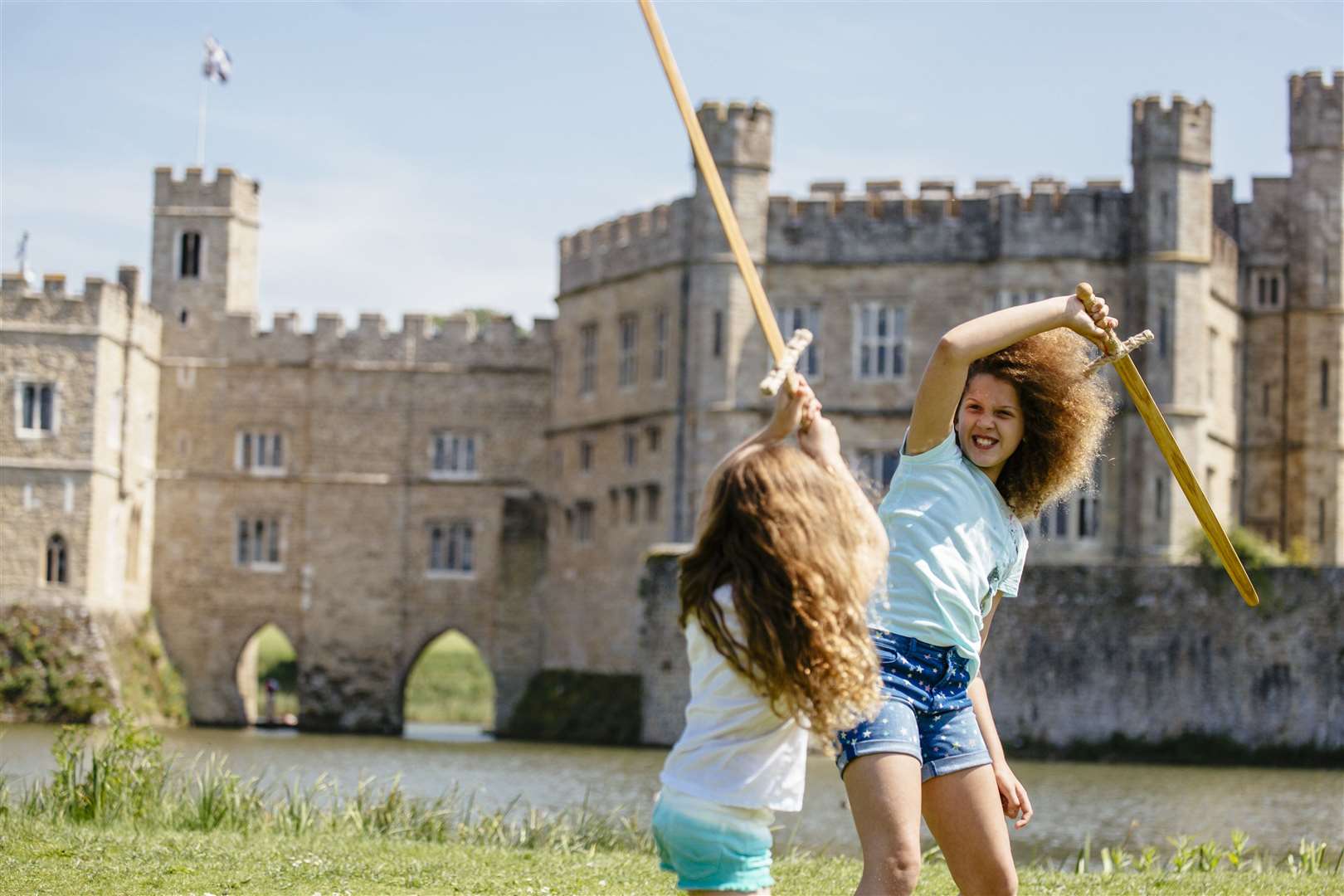 There are more than 50 summer challenges to complete at Leeds Castle so you won't be short of things to do. Picture: Ben Selway