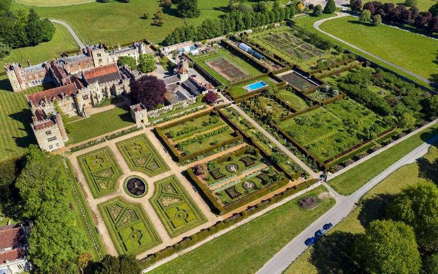 The Penshurst Place gardens will be open to explore during this year’s craft fair. Picture: Ollie Dixon