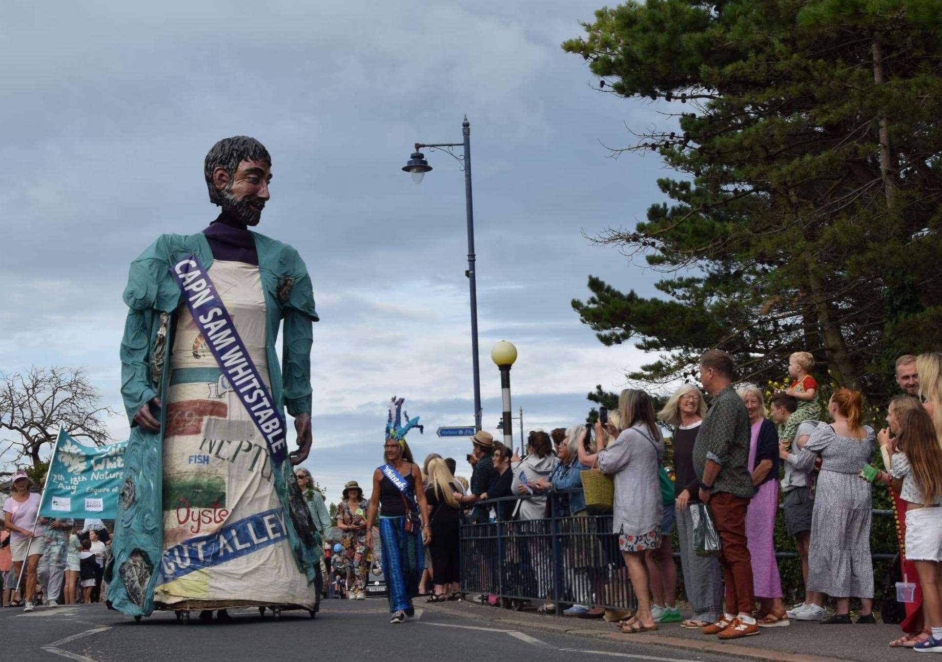 Crowds gathered for the 127th Whitstable Carnival with a theme of Fiesta by the Sea in 2024. Picture: Miriam Simmons