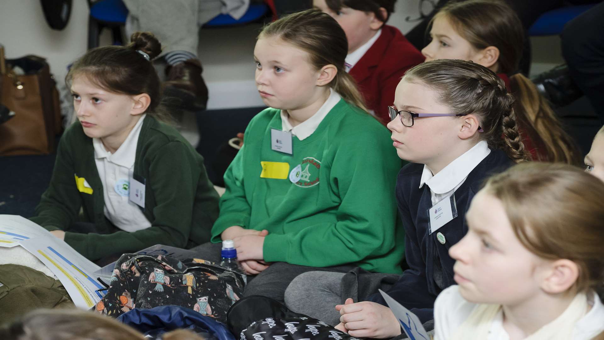 Children from schools across Kent attend an online safety day