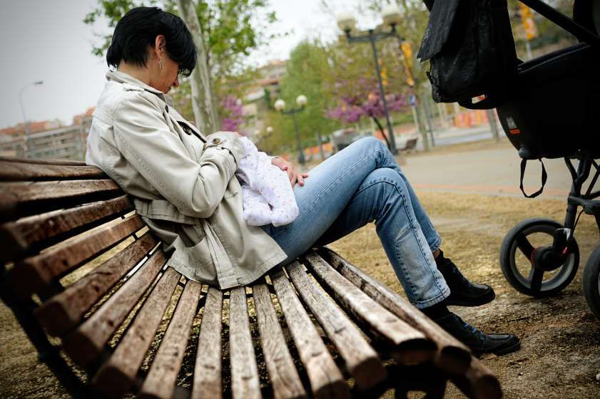 Breast-feeding in public