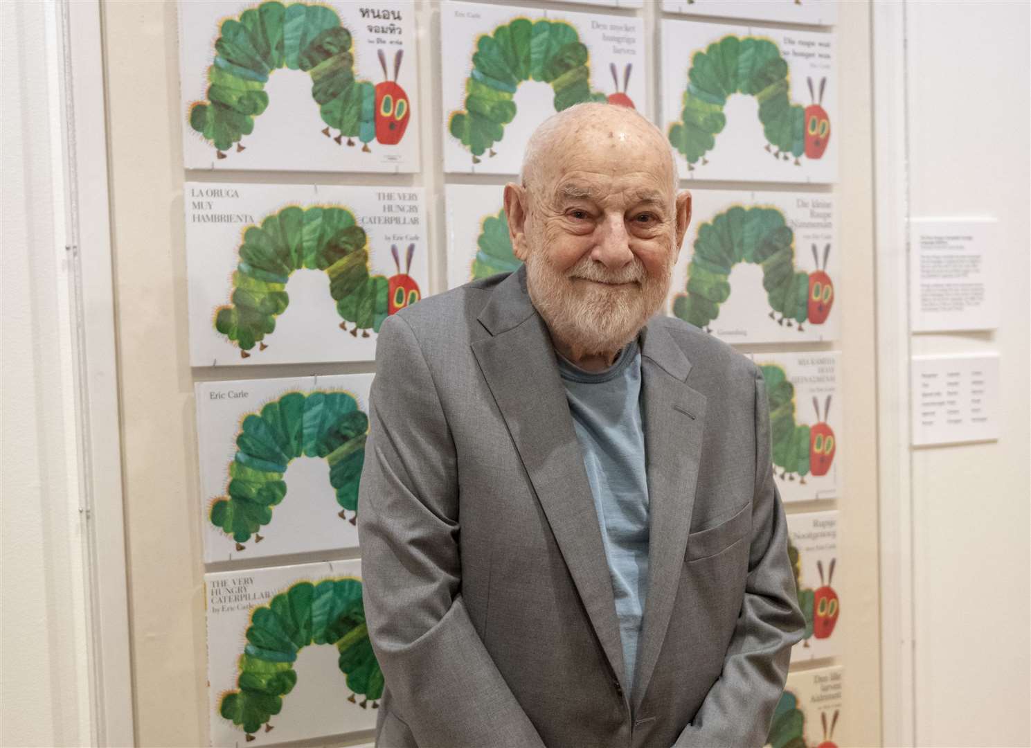 Eric Carle died on Sunday, aged 91