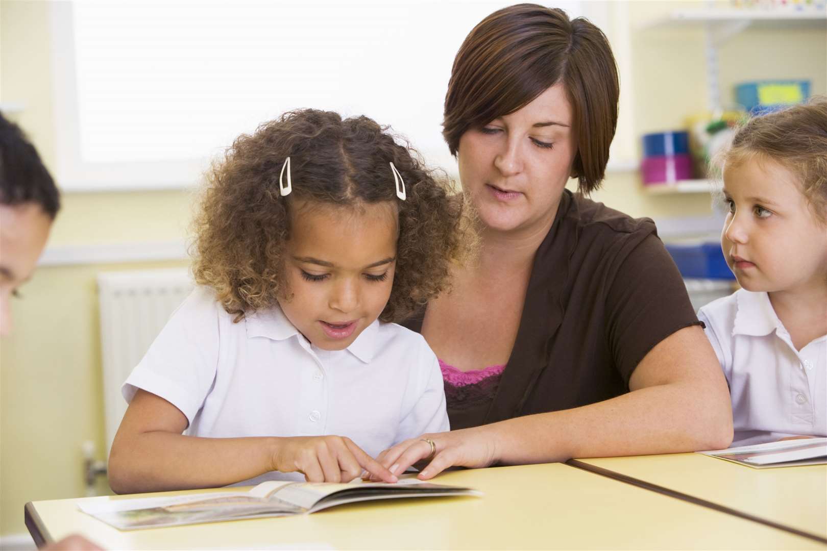 One way to comfort an anxious child is by asking them what they like about school and which friends they are looking forward to seeing