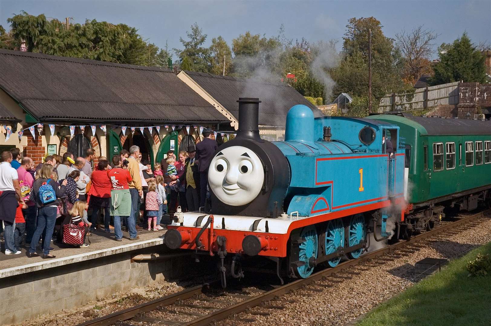 Families are advised to book their tickets in advance for the Thomas event days