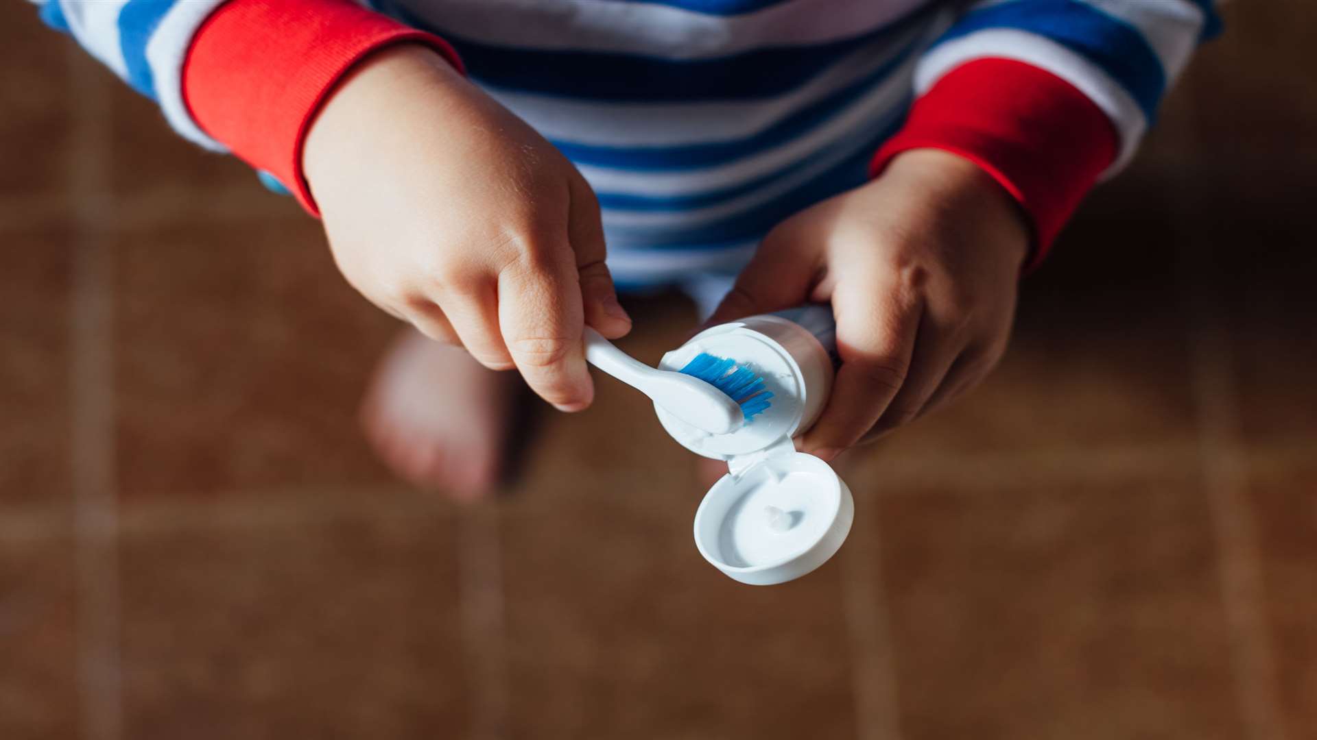 In the evening, get children to brush at least an hour after dinner