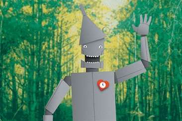 The Tin Man at the Trinity Theatre in Tunbridge Wells will be on during half term