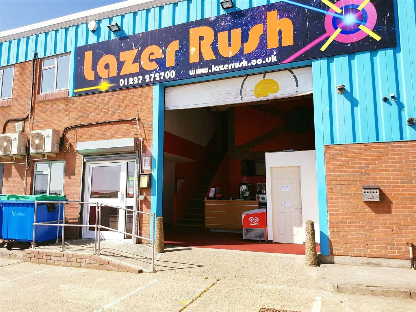 Laser Rush can be found in Whitstable