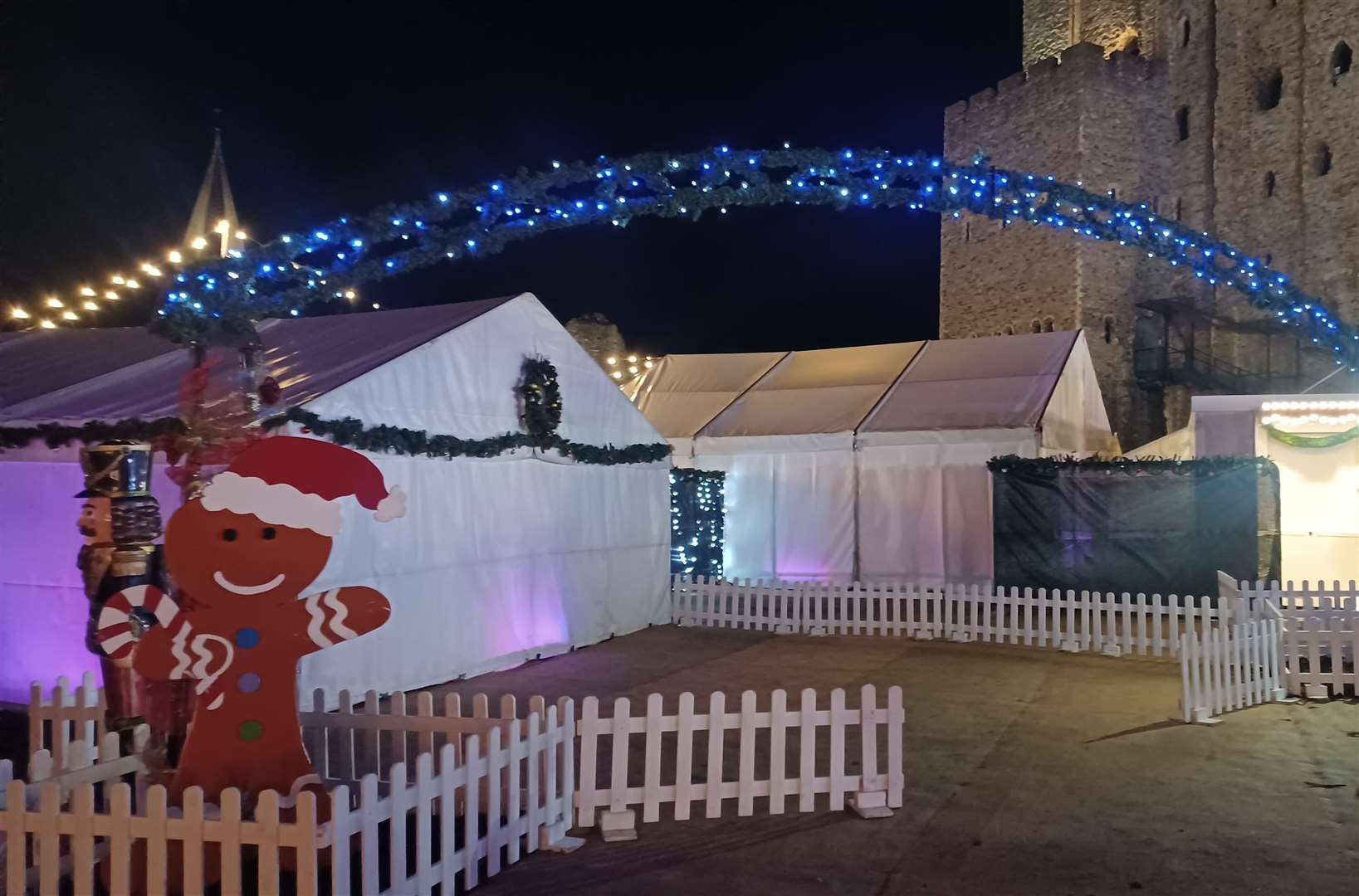 Get crafty at the Children's Christmas Village, which can be found inside the Rochester Market