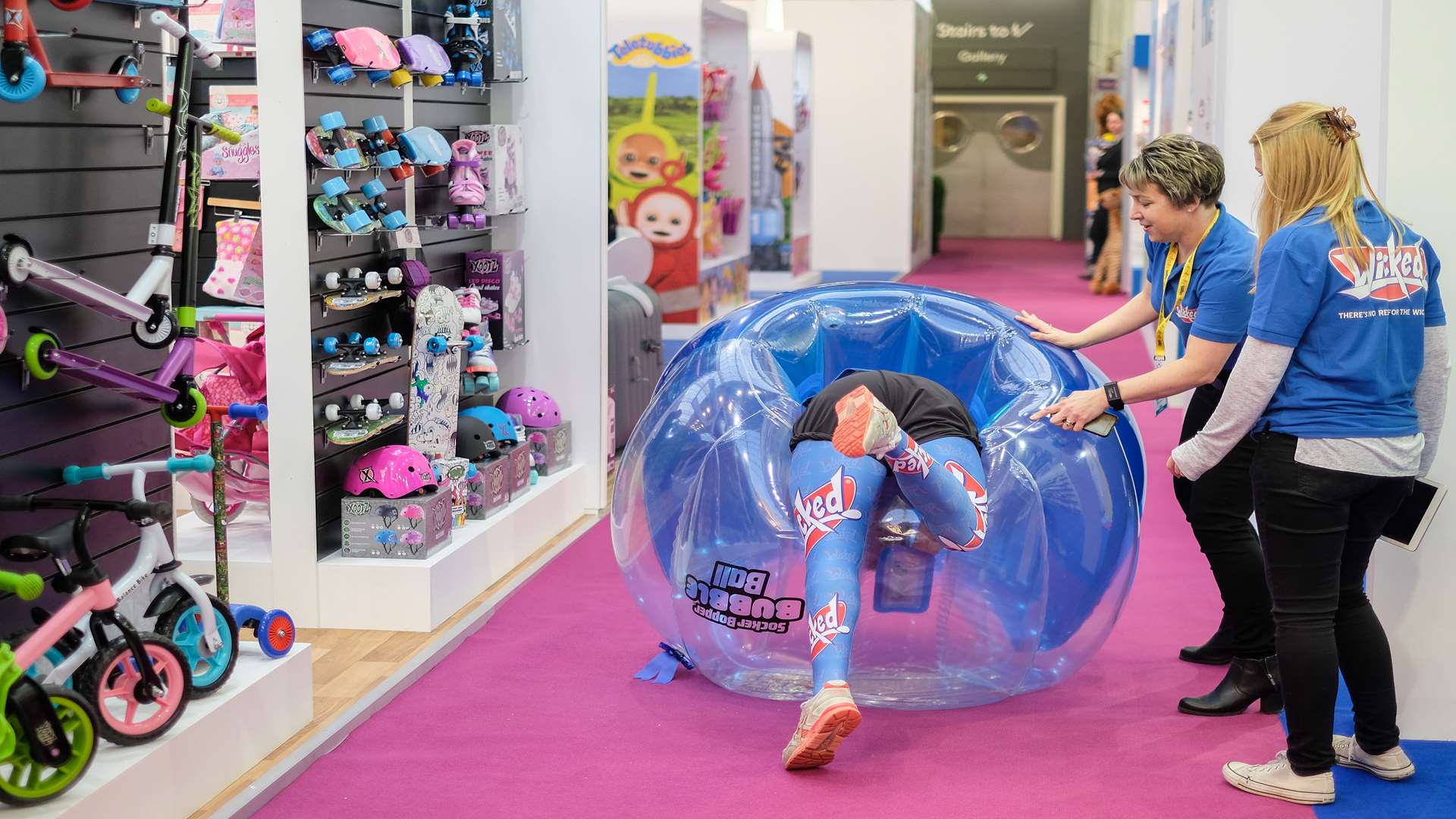 The Wicked Socker Bopper Body Bubble Ball looks set to be one of this year's biggest selling toys