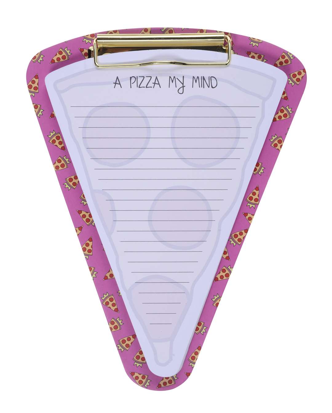 Pizza notepad