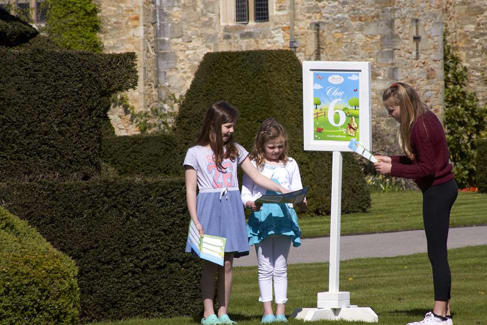 Hunt for the Lindt bunny at Hever this Easter
