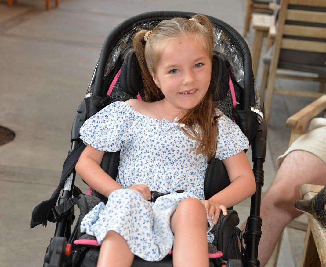 Hallie’s family held a fundraiser at Holy Trinity Church in Twydall