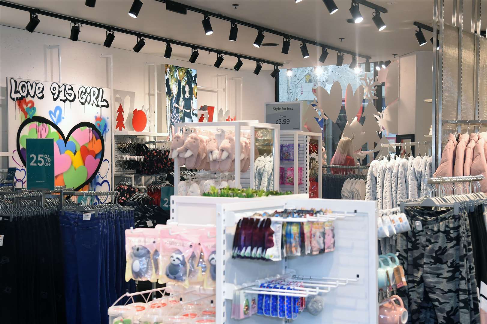 The store is aimed at girls aged nine to 15
