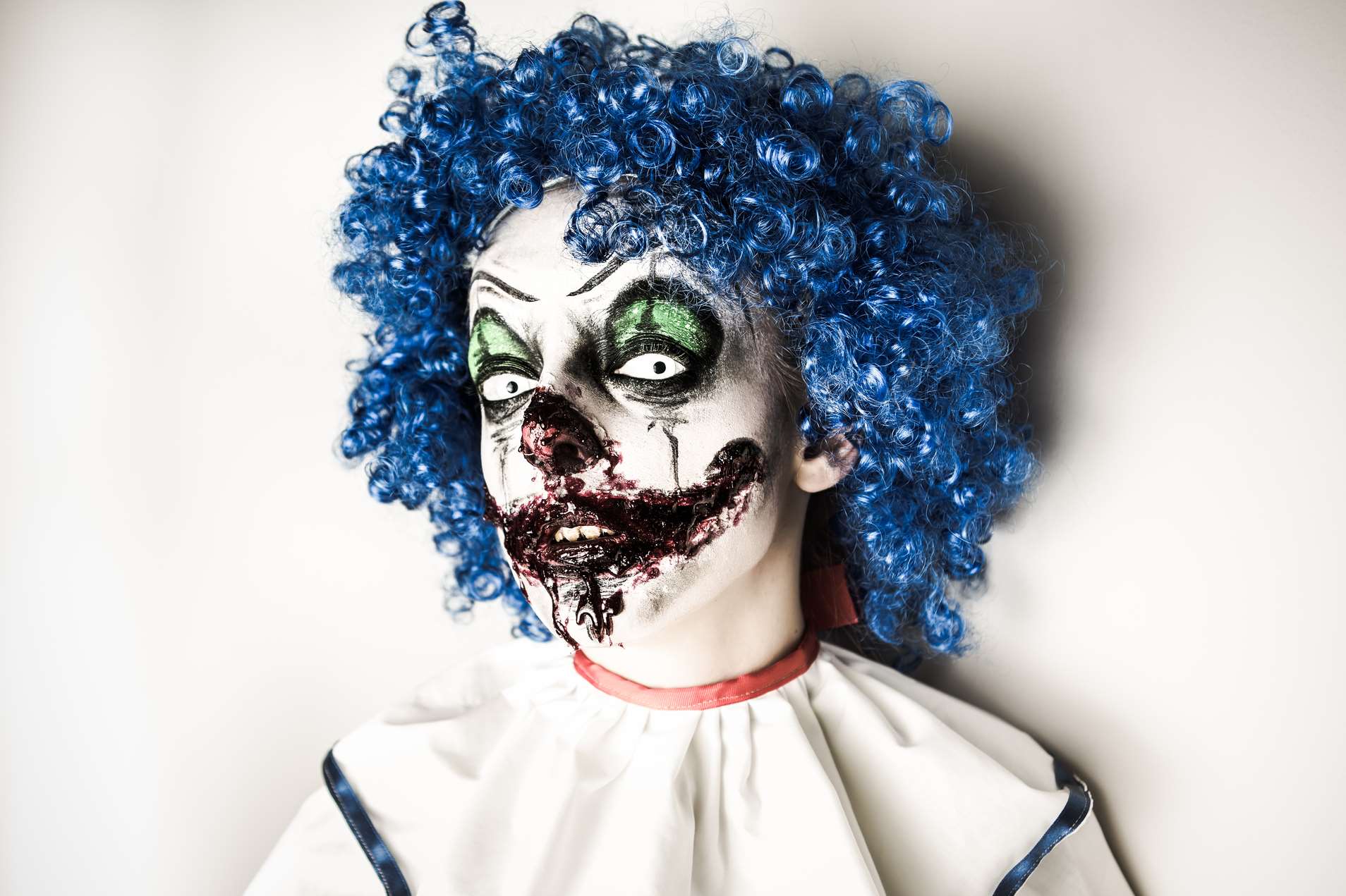 Sinister clown appearances shocked victims