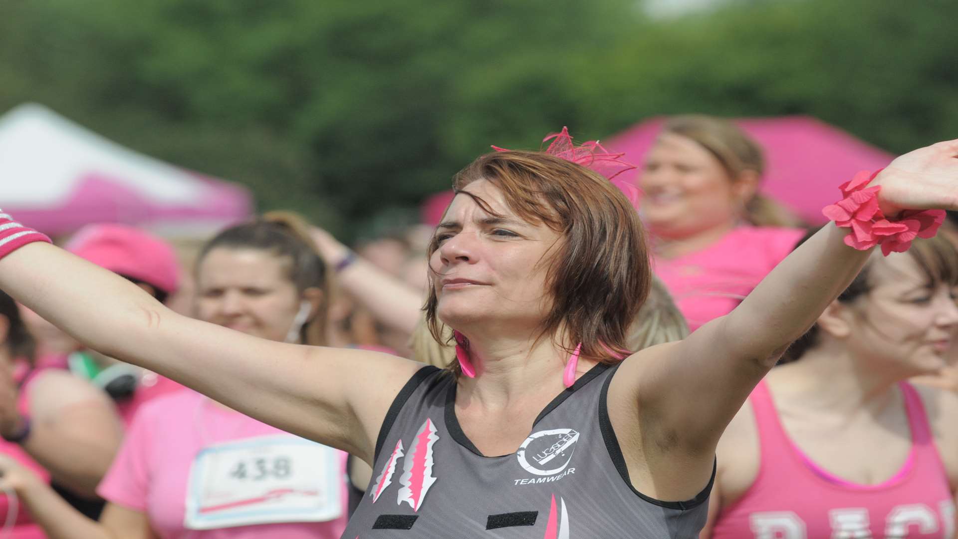 Race for Life at Mote Park, Maidstone last year