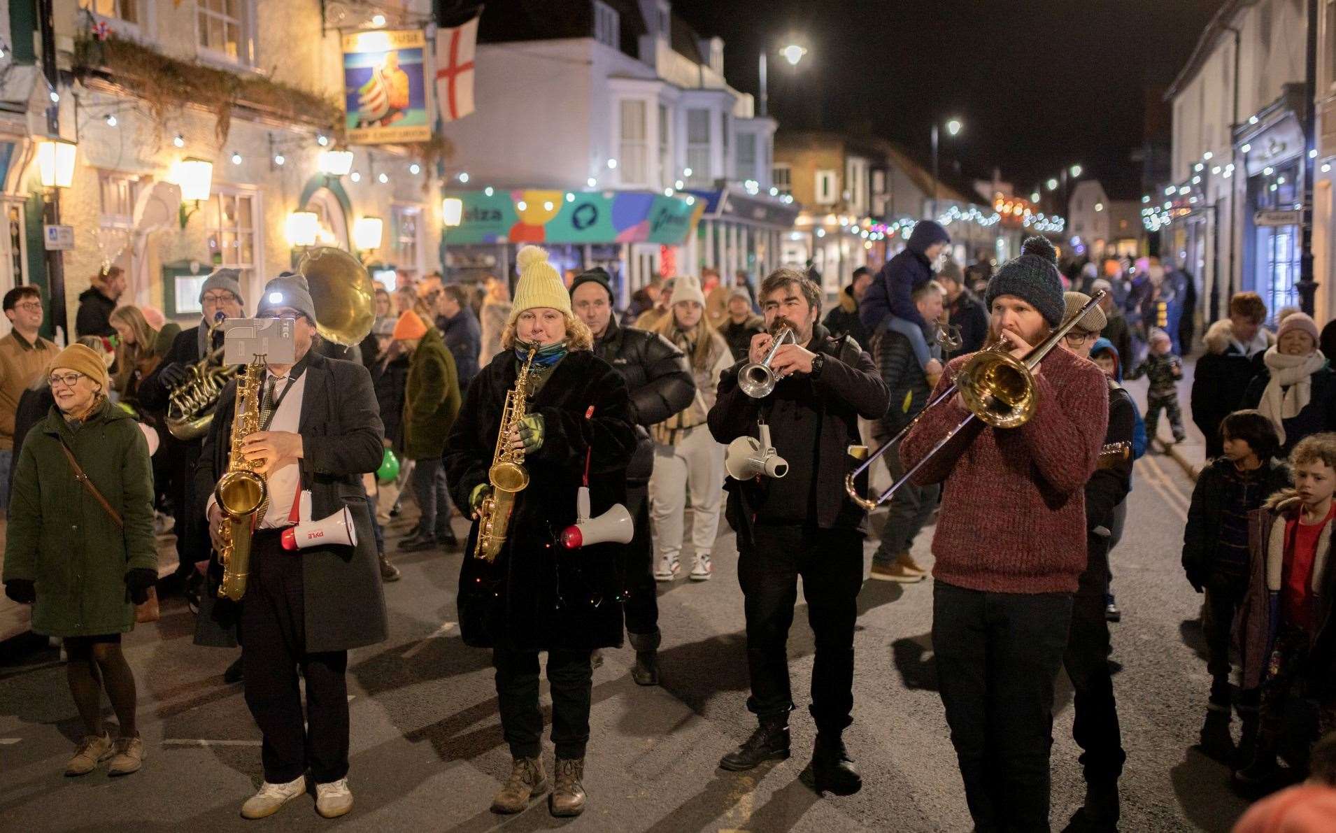 Music, festivities and lanterns will light up the town on Saturday. Picture: Andrew Hastings