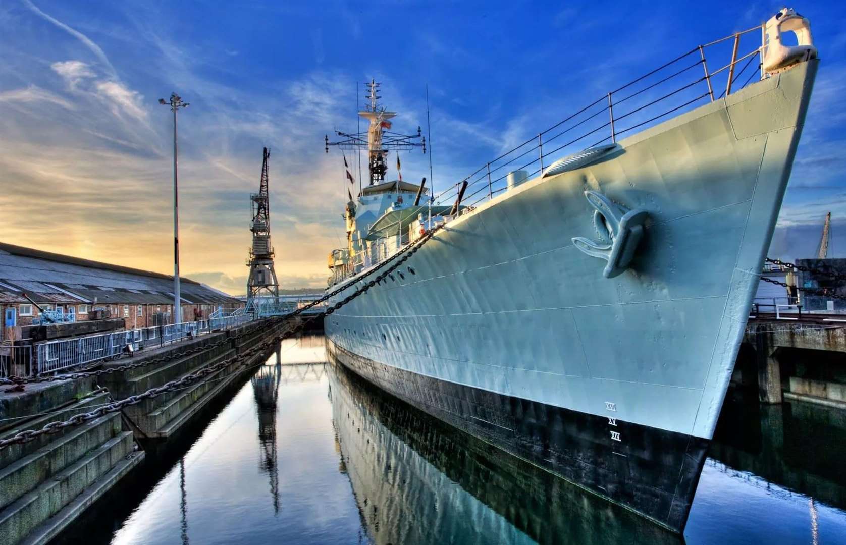 Step aboard the HMS Cavalier and join the crew at the Historic Dockyard Chatham. Picture: Robert Radford