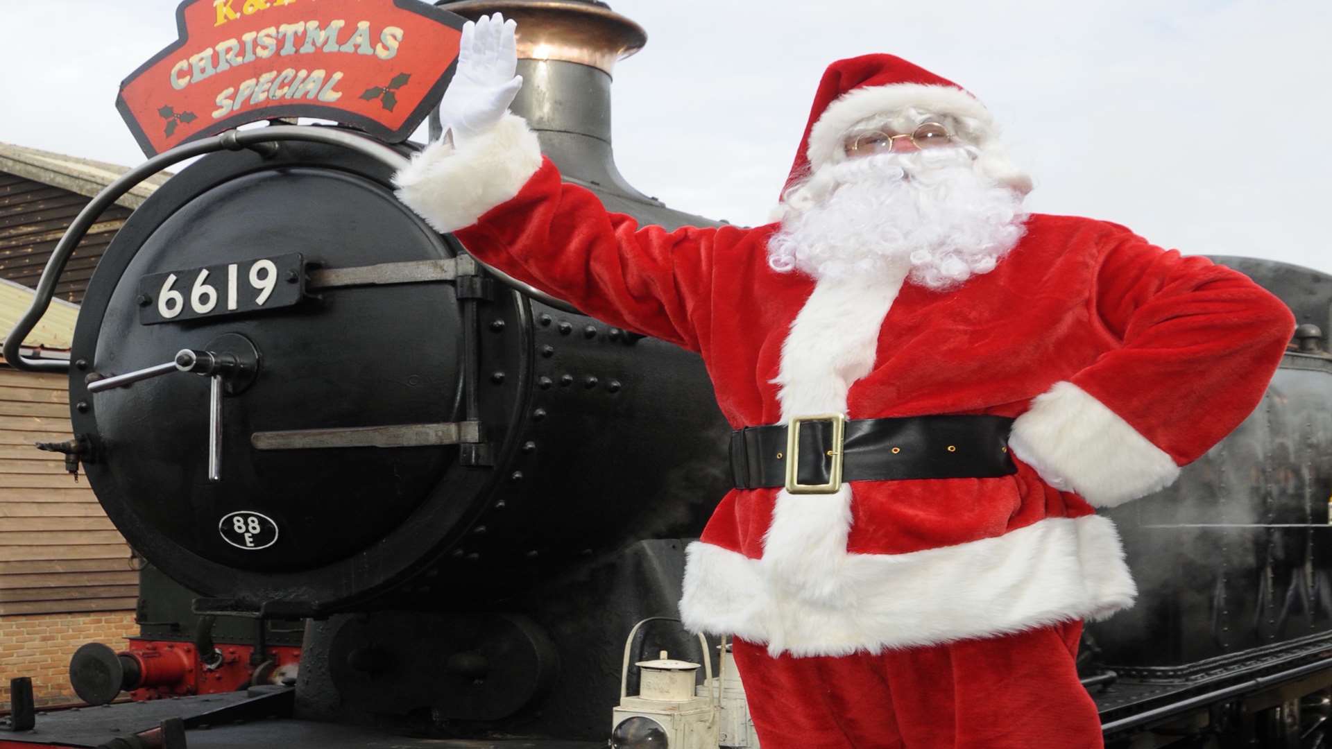 Santa train rides in Kent 2017