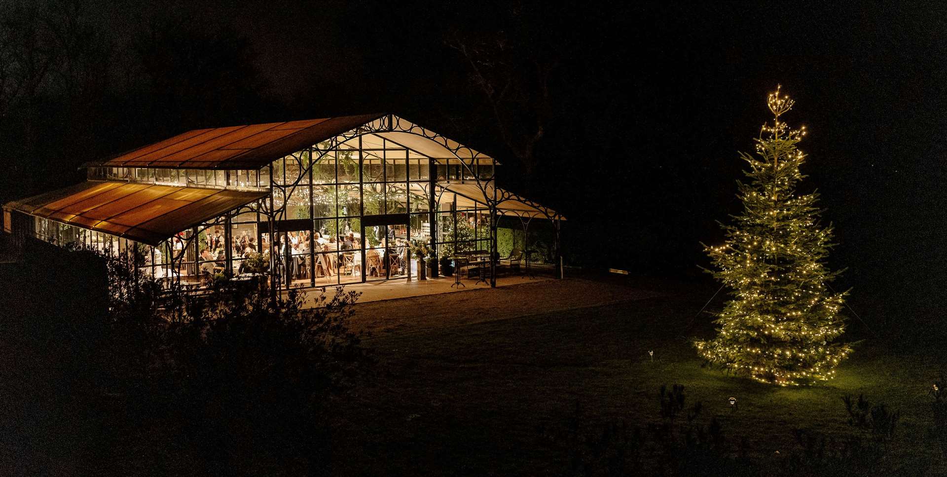 The trail will include sparkling lights, colourful installations and festive decorations. Picture: Port Lympne Reserve