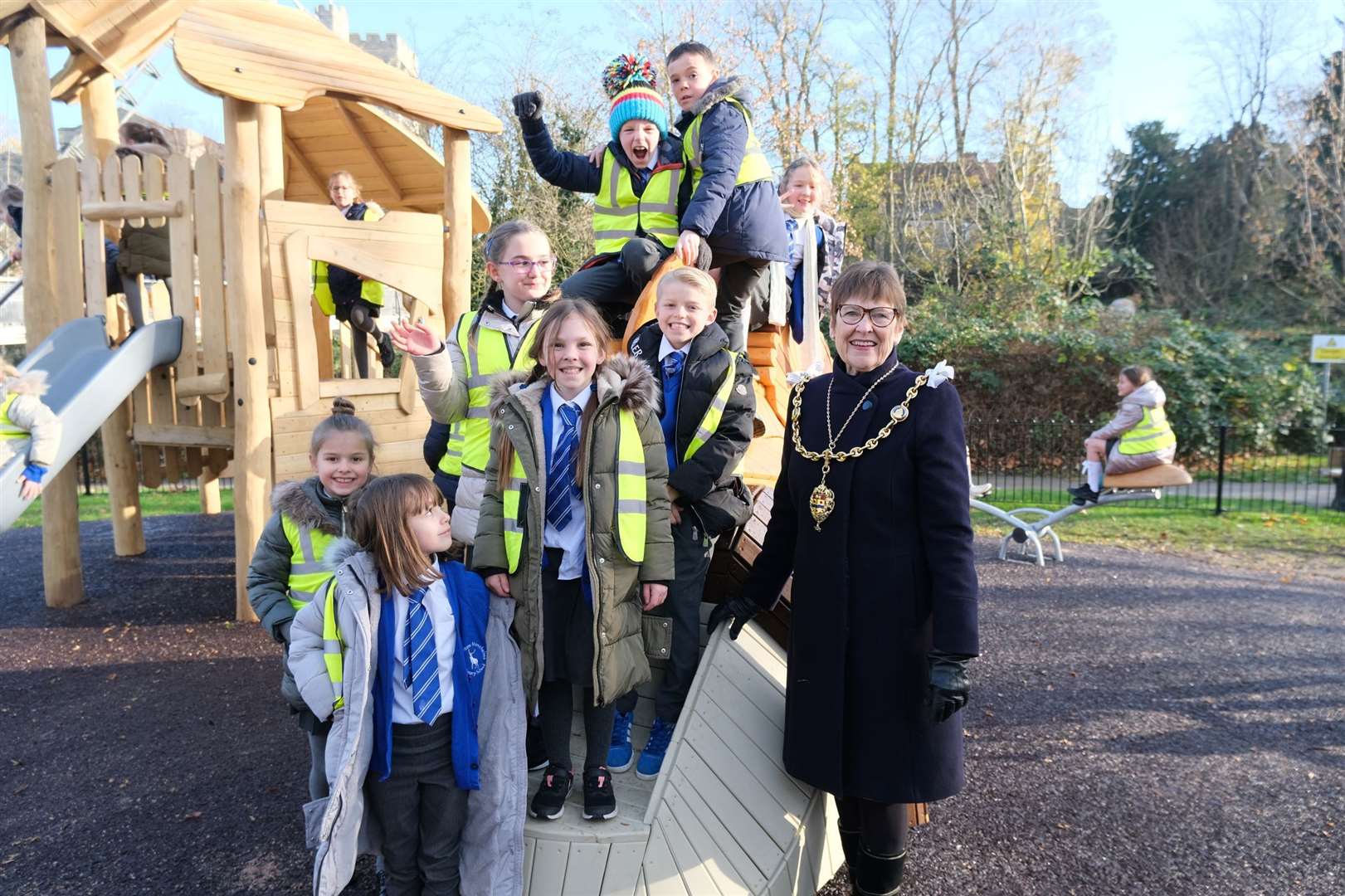 The new play area cost Maidstone Borough Council £80,000